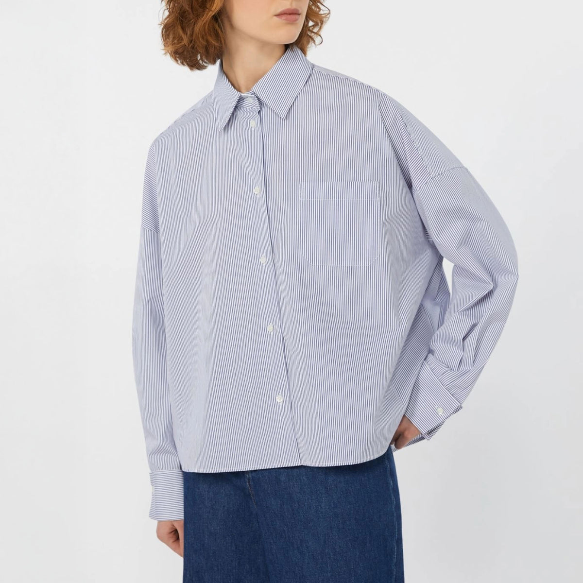 WEEKEND MAX MARA Arturo Shirt in Navy