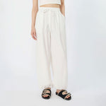 WEEKEND MAX MARA WKDBellico Gabardine Trousers in White