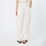 WEEKEND MAX MARA WKDBellico Gabardine Trousers in White