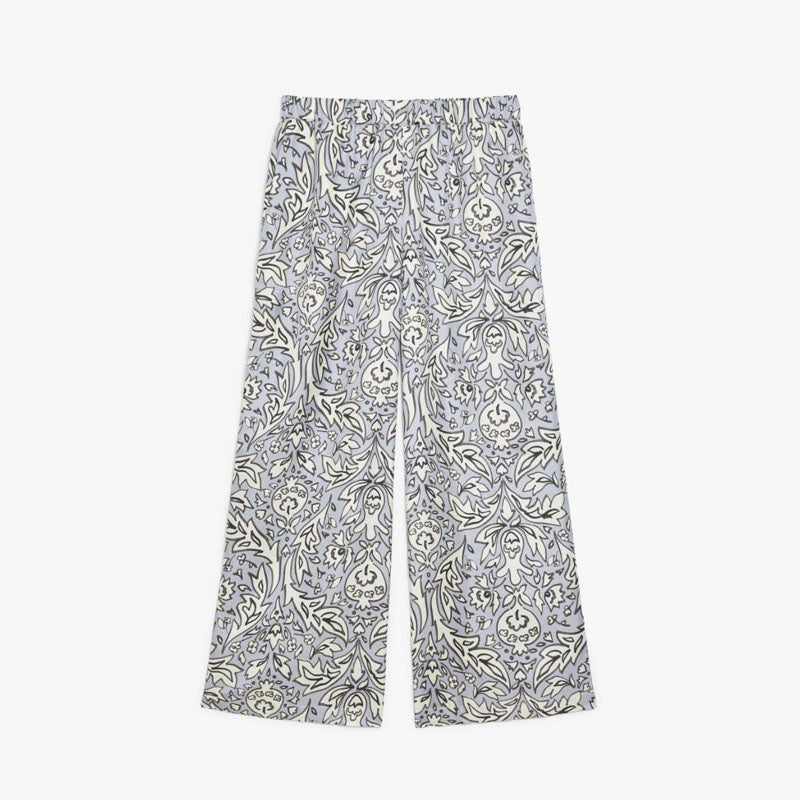 WEEKEND MAX MARA Eusebio Silk Trousers in Lilac