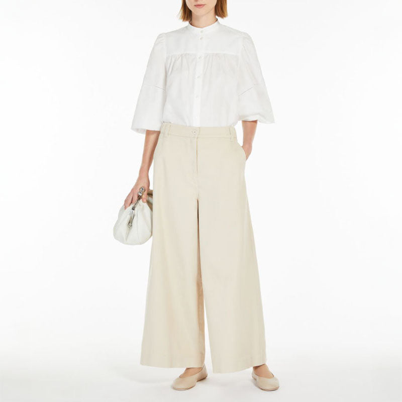 WEEKEND MAX MARA Disco Trousers in Sand