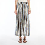 WEEKEND MAX MARA Virgin Trousers in Light Blue Wave