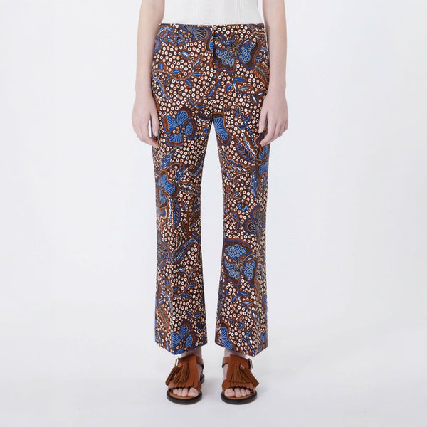 WEEKEND MAX MARA WKDOnde Kickflare Trousers in Tobacco
