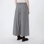 WEEKEND MAX MARA WKDDonare Check Trousers in Navy Vichy