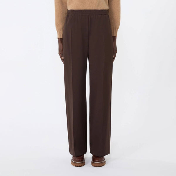 WEEKEND MAX MARA Petra Trouser in Chocolate