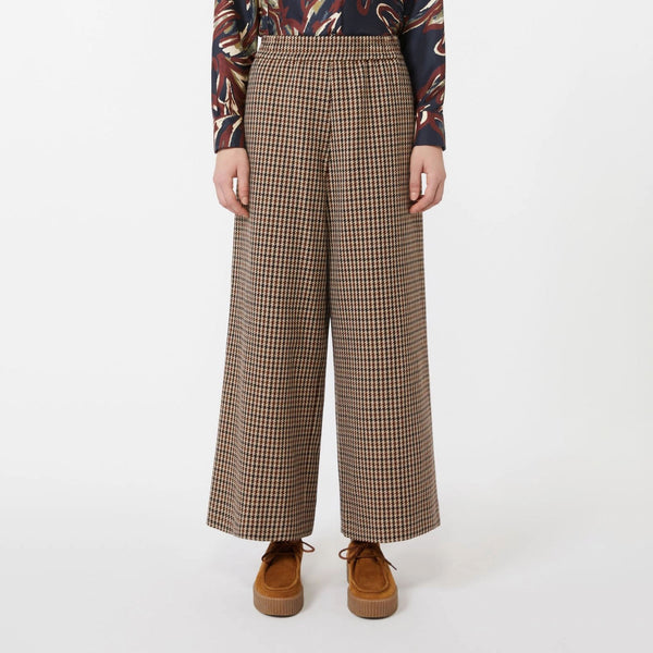 WEEKEND MAX MARA Ebe long Trouser in Wine