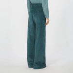 WEEKEND MAX MARA Tania Wide Leg Trouser in Oil
