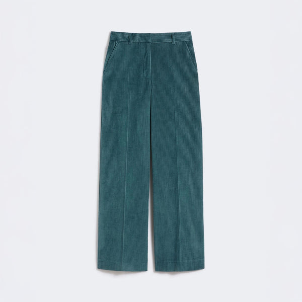 WEEKEND MAX MARA Tania Wide Leg Trouser in Oil