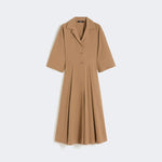 WEEKEND MAX MARA WKDPadana Shirt Dress in Tobacco