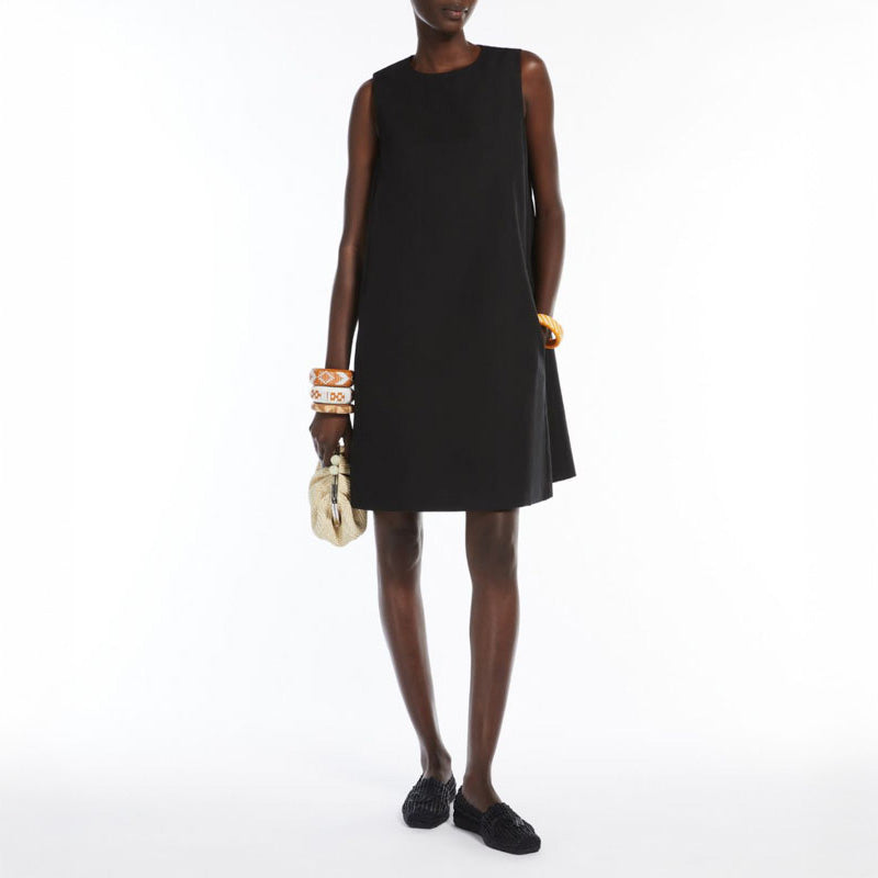 WEEKEND MAX MARA Racer Dress in Black