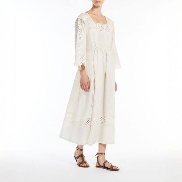 WEEKEND MAX MARA Luglio Dress in Ecru