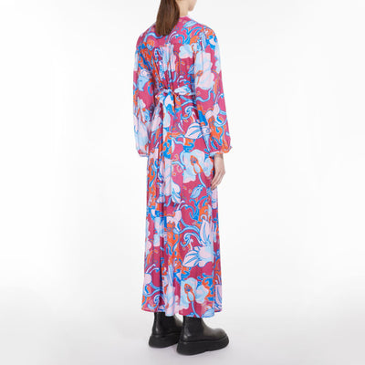 WEEKEND MAX MARA Oblio Maxi Dress in Cyclamen