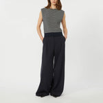 WEEKEND MAX MARA WKDLanda Cotton Yarn Gilet in Navy