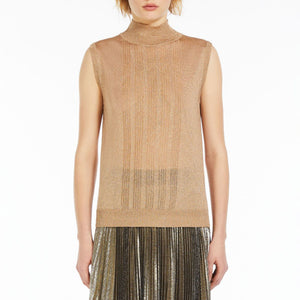 Rodesia Knitted Tank in Gold