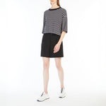 WEEKEND MAX MARA Amato Oversized Stretch Viscose Sweater in Navy