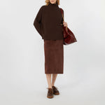 WEEKEND MAX MARA Borgia Jumper in Chocolate