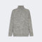 WEEKEND MAX MARA WKDBorgia High Neck Wool Jumper in Medium Grey Mouline