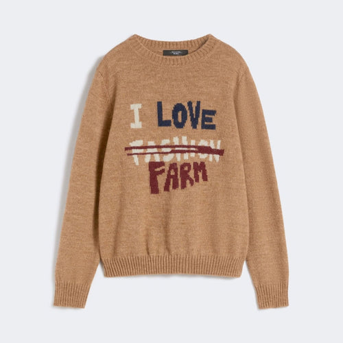 WEEKEND MAX MARA Nitra Sweater in Camel