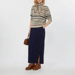 WEEKEND MAX MARA Quirite Jacquard Jumper in Ecru