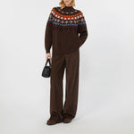 WEEKEND MAX MARA Hardy Sweater in Chocolate