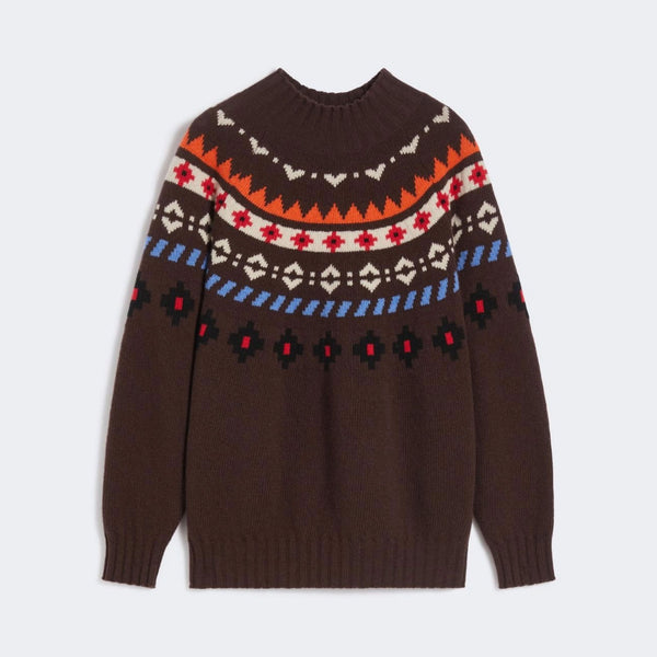 WEEKEND MAX MARA Hardy Sweater in Chocolate