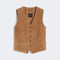 WEEKEND MAX MARA WKDVetusta Suede Waistcoat in Brown