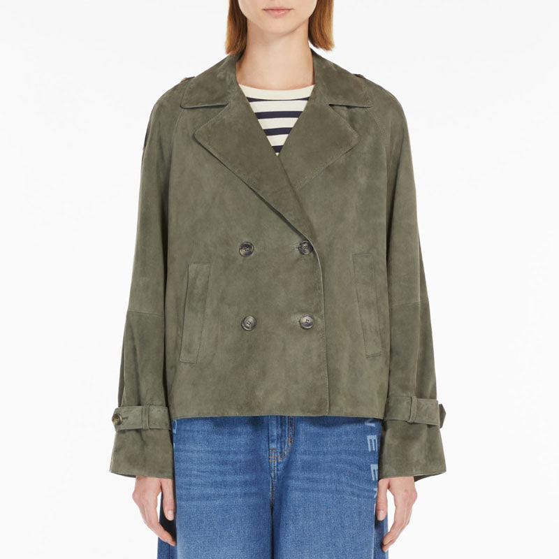 WEEKEND MAX MARA Oblato Jacket in Kaki