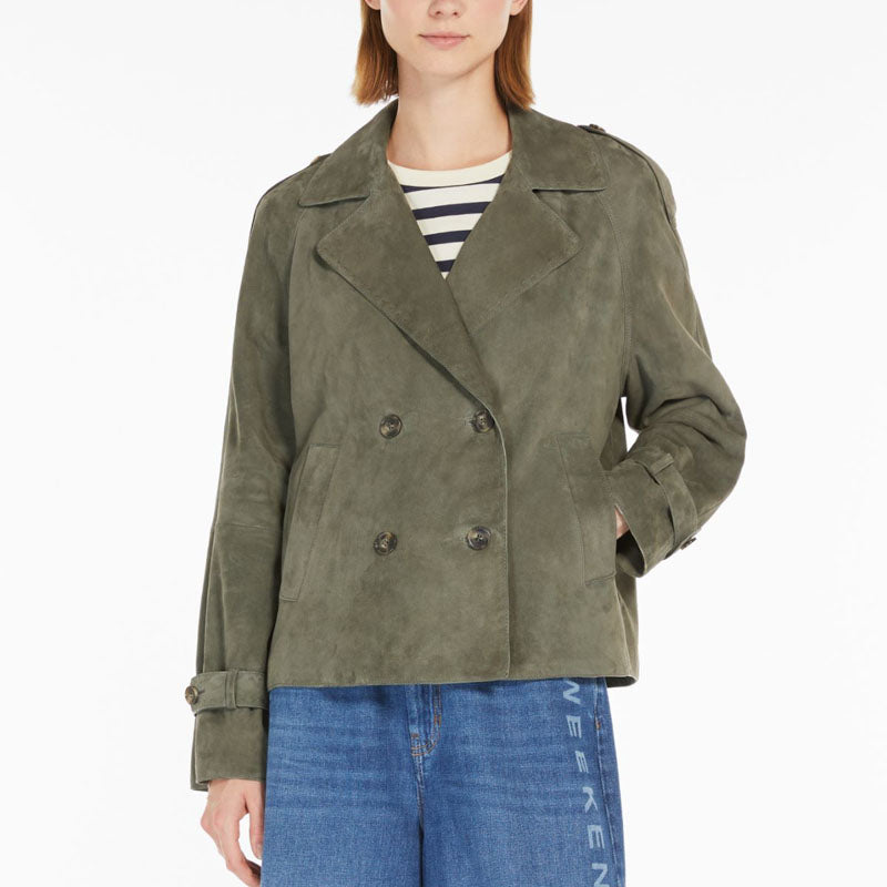 WEEKEND MAX MARA Oblato Jacket in Kaki
