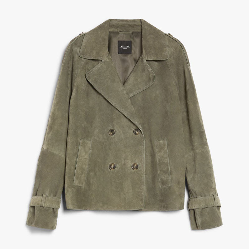WEEKEND MAX MARA Oblato Jacket in Kaki