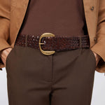 WEEKEND MAX MARA WKAgelo Belt in Tobacco