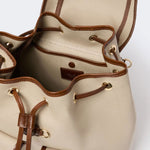 WEEKEND MAX MARA WKApopoli Cotton Canvas Backpack in Brown