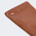 WEEKEND MAX MARA WKASenape Soft Nappa Lambskin Gloves in Tobacco