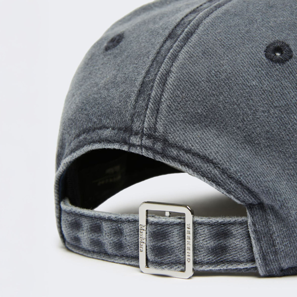 WEEKEND MAX MARA Bruno Canvas Baseball Cap in Navy