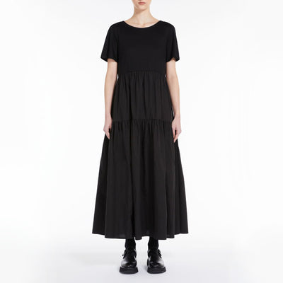 WEEKEND MAX MARA Palmira Jersey Dress in Black