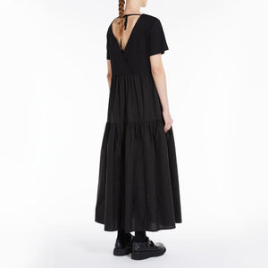 Palmira Jersey Dress in Black