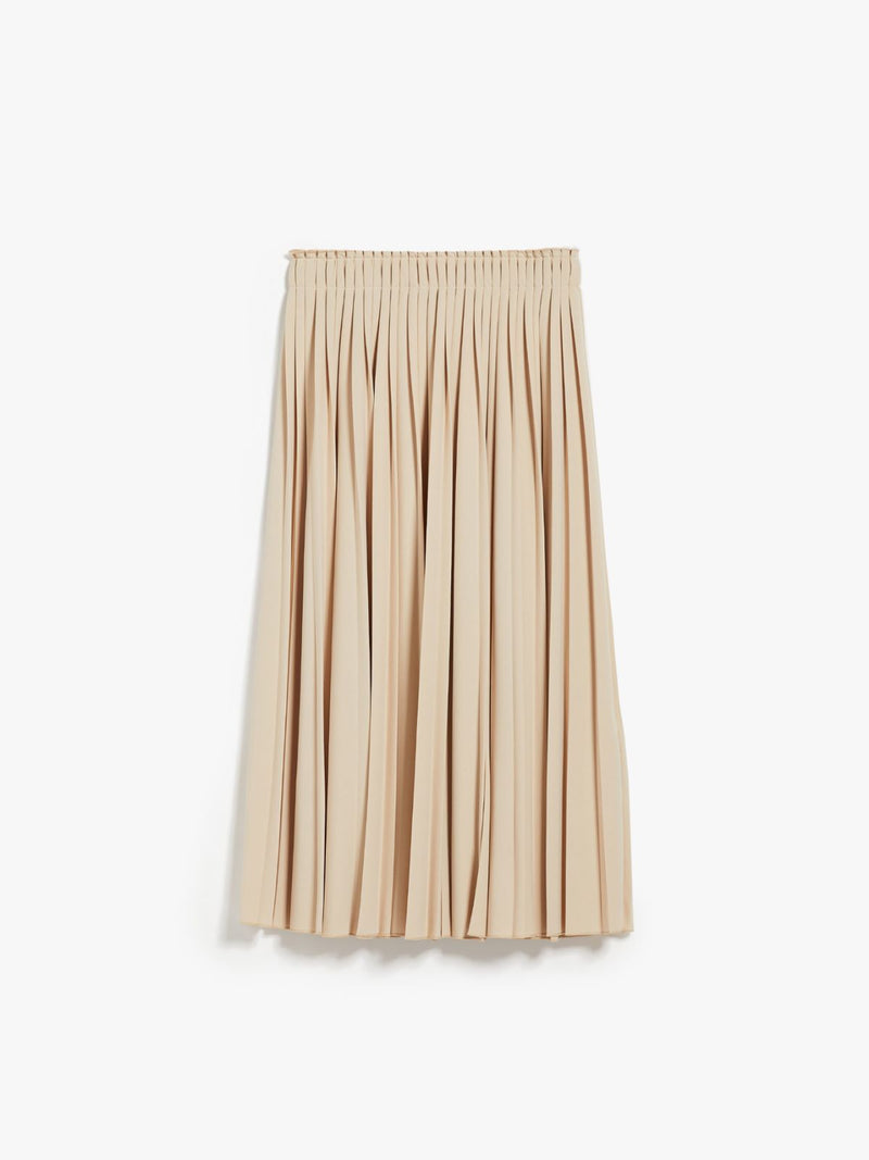 Kiku Jersey Crepe Skirt in Sand