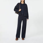 WEEKEND MAX MARA Zelota Trouser in Navy