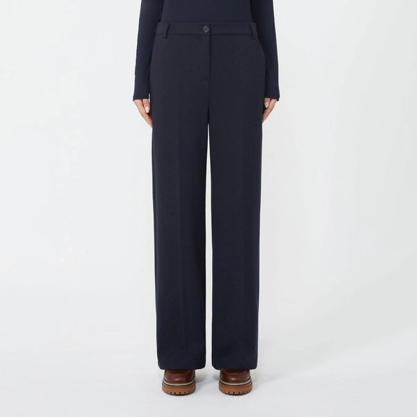 WEEKEND MAX MARA Zelota Trouser in Navy