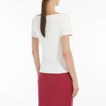WEEKEND MAXMARA Virtus Top in Ivory