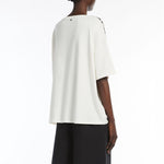 WEEKEND MAX MARA Pampas Top in Ivory Batik