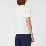 WEEKEND MAX MARA Guglia Pure Cotton T-Shirt in White