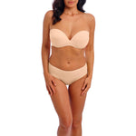 WACOAL Ines Secret Underwire Moulded Strapless Bra in Frappe