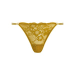 WACOAL Natsuki Lace Tanga Brief in Antique Gold