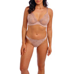 WACOAL Cateline UW Plunge Bra in Aspen Rose