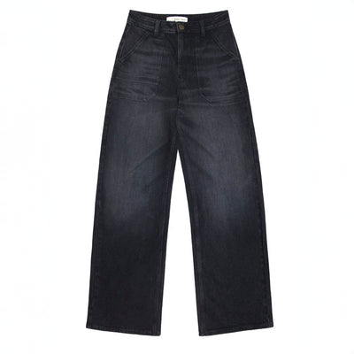 SEVENTY & MOCHI Elodie Full Length Jean in Vintage Black
