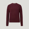 BELSTAFF Westport Crew Neck Jumper in Oxblood