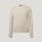 BELSTAFF Westport Crew Neck Jumper in Pale Stone