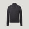 BELSTAFF Westport Quarter Zip Jumper in Charcoal Melange