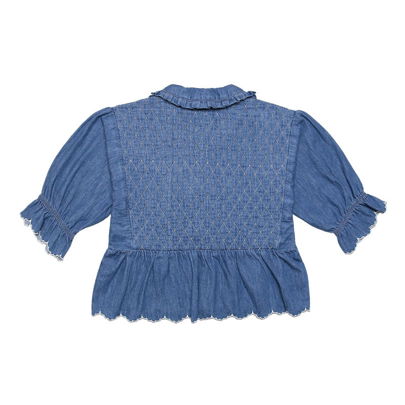 SEVENTY & MOCHI Heidi Blouse in Mid Vintage