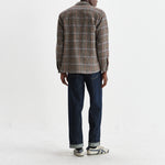 WAX LONDON Whiting Overshirt in Grey